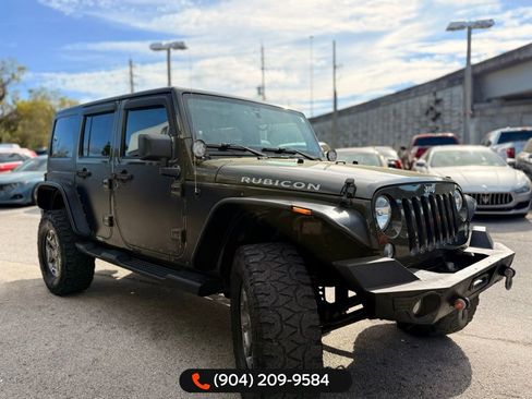 Used 2015 Jeep Wrangler Unlimited Rubicon w/ Dual Top Group image 9