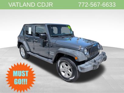 Certified 2017 Jeep Wrangler Unlimited Sport w/ Quick Order Package 24S