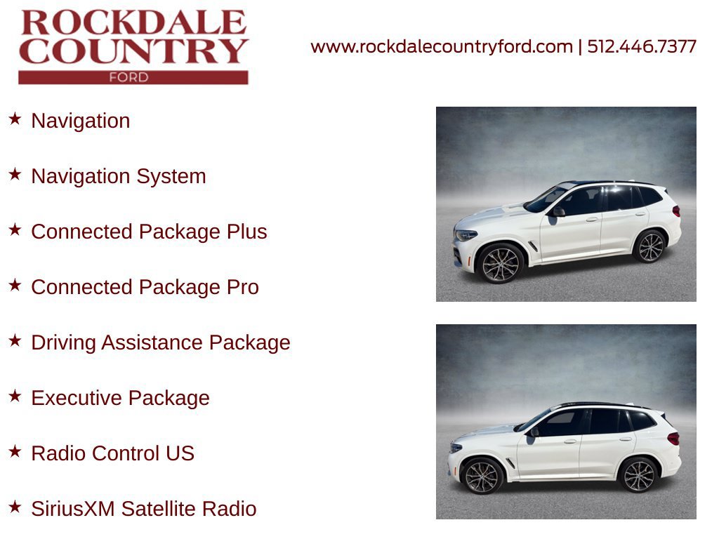 Used 2020 BMW X3 M40i w/ Executive Package AWD/4WD image 8