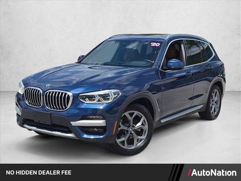 Used 2020 BMW X3 xDrive30i w/ Executive Package AWD/4WD image 1