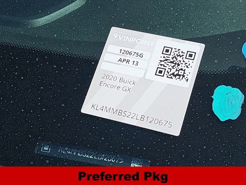 Used 2020 Buick Encore GX Preferred FWD image 26