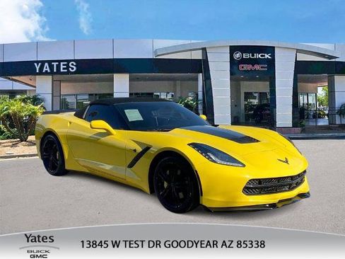 Used 2017 Chevrolet Corvette Stingray Convertible w/ 3LT Preferred Equipment Group image 1
