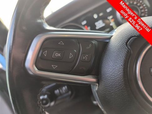 Used 2021 Jeep Wrangler Unlimited Sahara w/ Uconnect 4C Nav & Sound Group image 16