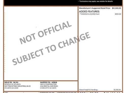 Used 2024 Genesis G70 2.5T image 2