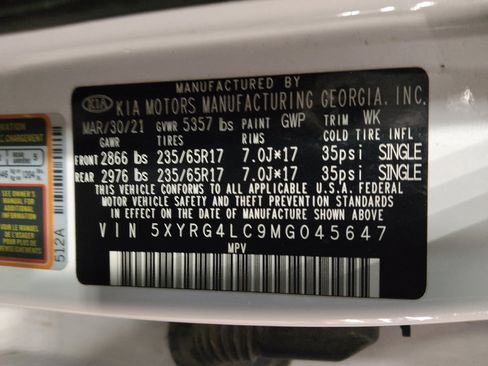 Used 2021 Kia Sorento LX FWD image 33