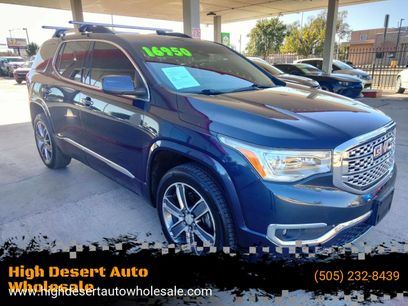 Used 2018 GMC Acadia Denali w/ LPO, Cargo Package