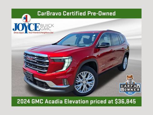 Certified 2024 GMC Acadia Elevation w/ Luxury Package AWD/4WD image 1