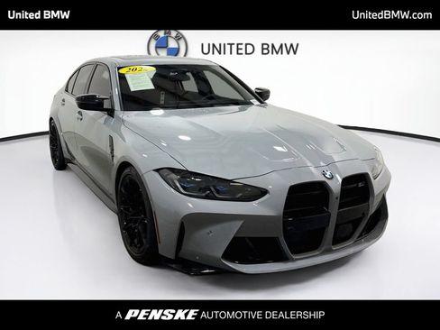 Used 2024 BMW M3 Competition w/ Executive Package AWD/4WD image 3