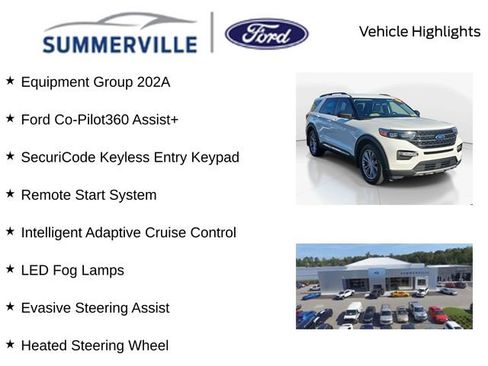 Used 2022 Ford Explorer XLT w/ Equipment Group 202A image 2