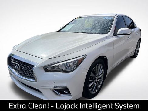 Used 2023 INFINITI Q50 Luxe w/ Cargo Package AWD/4WD image 6