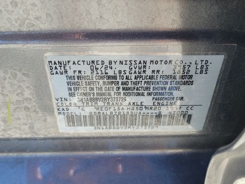 Certified 2024 Nissan Sentra S FWD image 24