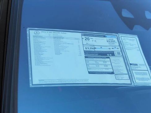 New 2025 Mercedes-Benz S 580 4MATIC Sedan image 18
