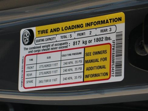 Used 2021 Ford F150 Lariat w/ Equipment Group 502A High image 52