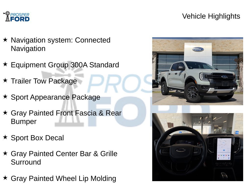 Used 2024 Ford Ranger XLT w/ Trailer Tow Package RWD image 5