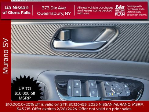 New 2025 Nissan Murano SV image 10