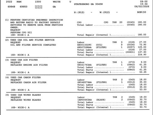 Certified 2022 RAM 1500 Big Horn AWD/4WD image 18