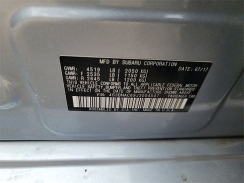 Used 2018 Subaru Legacy 2.5i Premium image 10