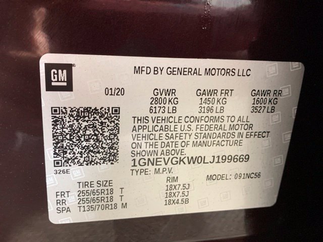 Used 2020 Chevrolet Traverse LT AWD/4WD image 40