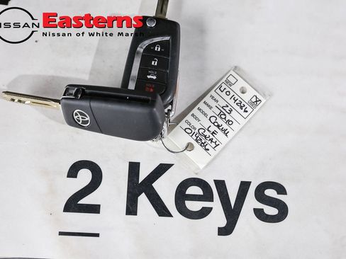 Used 2023 Toyota Corolla LE w/ Carpet Mat Package (TMS) FWD image 24