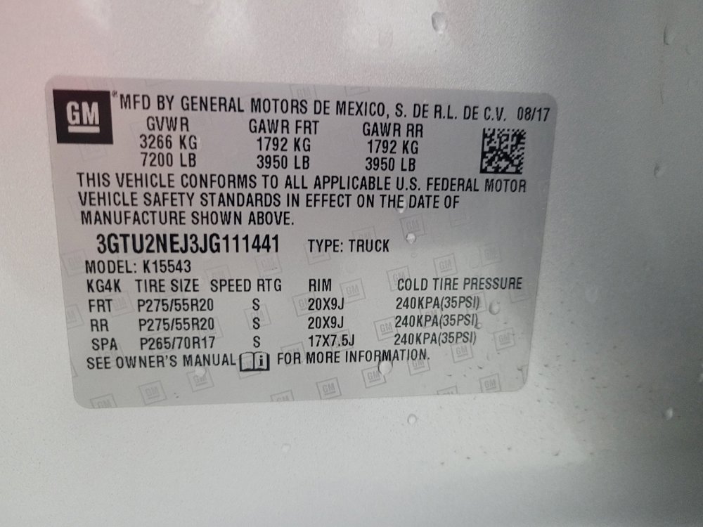 Used 2018 GMC Sierra 1500 SLT w/ SLT Premium Package AWD/4WD image 33