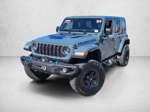 Used 2024 Jeep Wrangler Unlimited Rubicon 4xe image 1