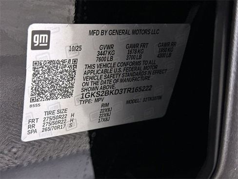 New 2026 GMC Yukon Elevation w/ LPO, Floor Liner Package image 34