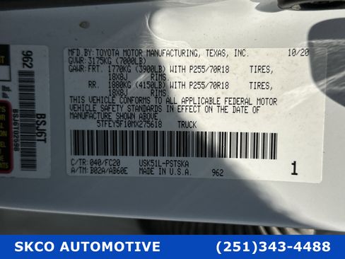 Used 2021 Toyota Tundra SR5 image 25