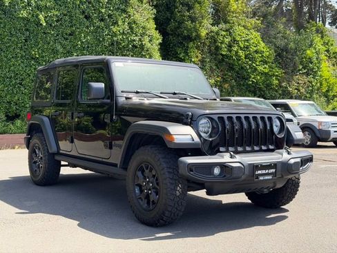 Used 2022 Jeep Wrangler Unlimited Sport AWD/4WD image 3
