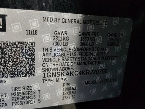 Used 2019 Chevrolet Tahoe LS w/ Max Trailering Package image 52