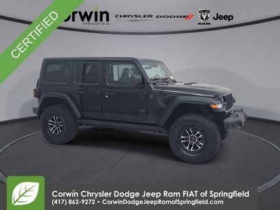 Certified 2025 Jeep Wrangler Unlimited Sport