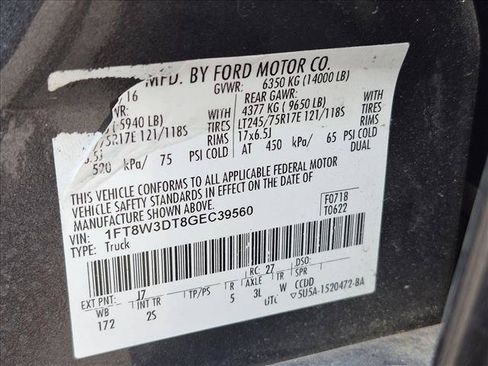 Used 2016 Ford F350 XLT w/ XLT Premium Package AWD/4WD image 13