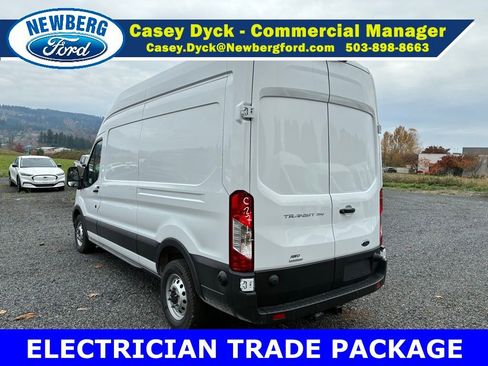 New 2025 Ford Transit 350 148 High Roof AWD w/ Electrician Trade Package image 7