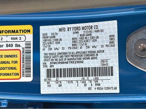 New 2026 Ford Bronco Sport Big Bend w/ Convenience Package image 37