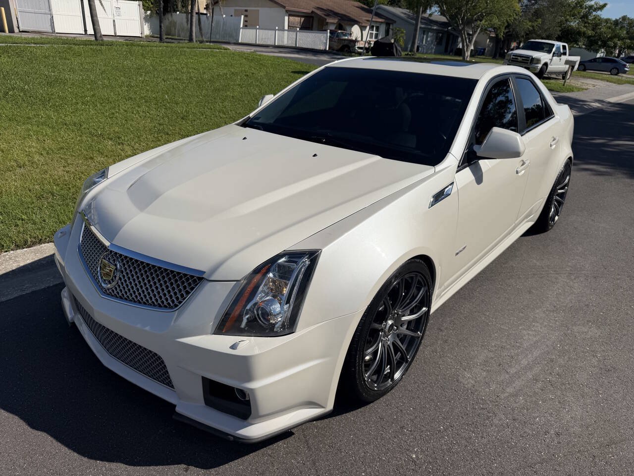 Used 2013 Cadillac CTS V w/ Wood Trim Package RWD image 3