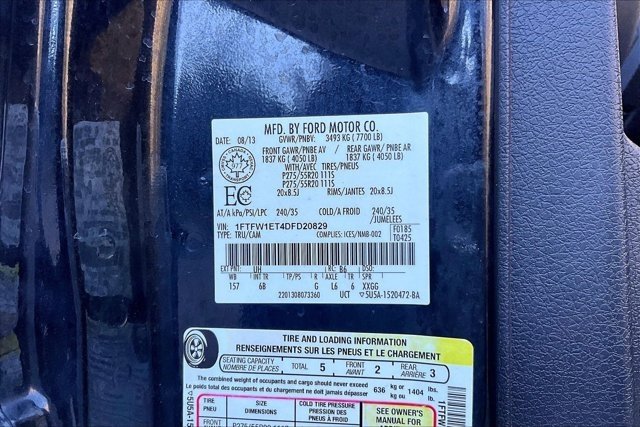 Used 2013 Ford F150 FX4 w/ Luxury Equipment Group AWD/4WD image 19