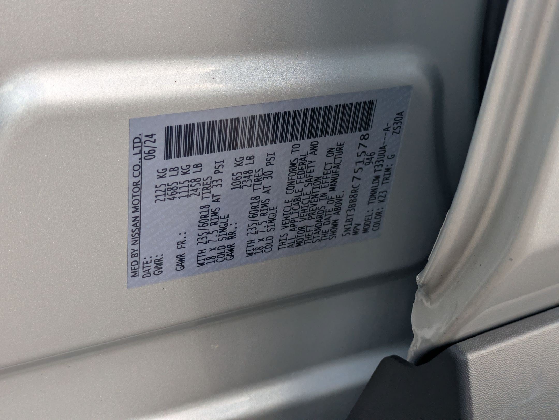 Certified 2024 Nissan Rogue SV AWD/4WD image 43
