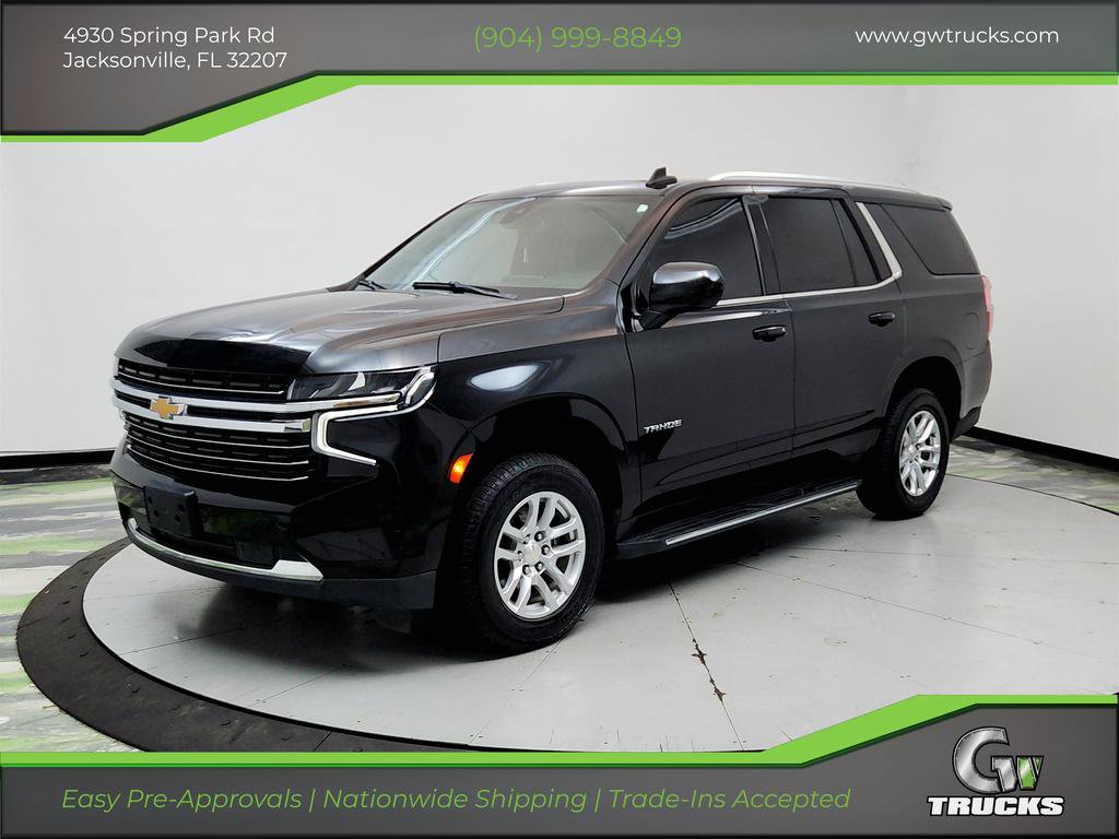 Used 2021 Chevrolet Tahoe LT RWD image 1