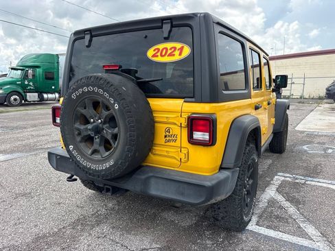 Used 2021 Jeep Wrangler Unlimited Sport AWD/4WD image 3