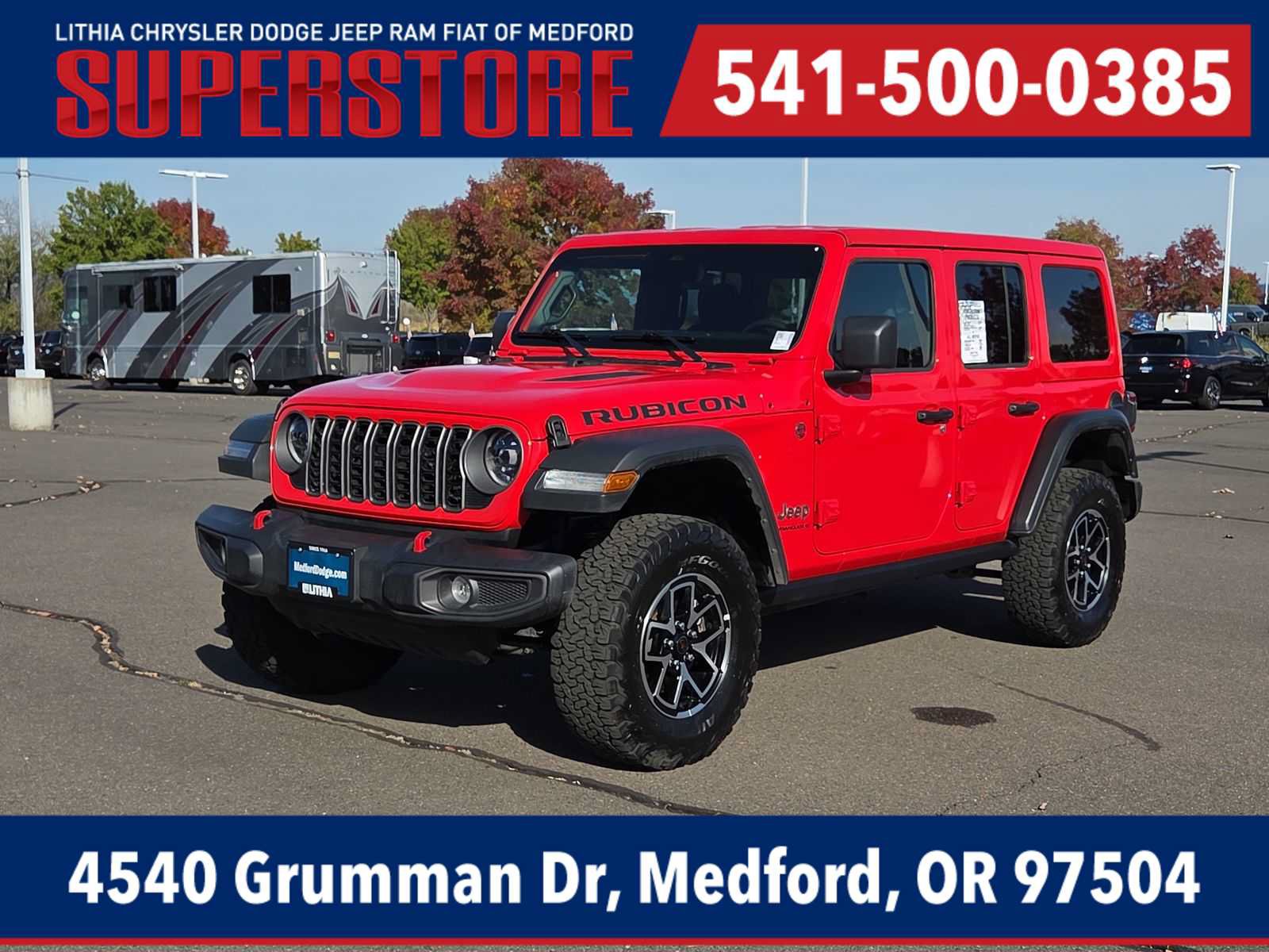 Certified 2025 Jeep Wrangler Unlimited Rubicon AWD/4WD image 1