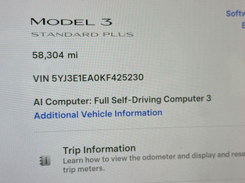 Used 2019 Tesla Model 3 Standard Range Plus RWD image 12
