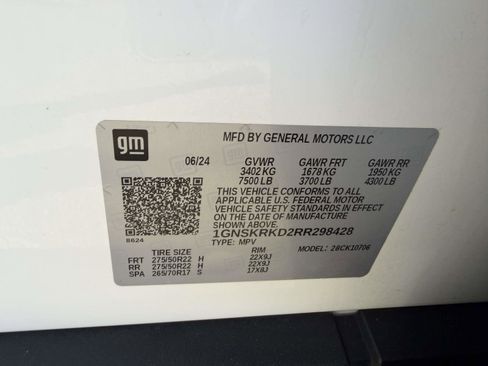 Used 2024 Chevrolet Tahoe RST w/ Luxury Package AWD/4WD image 17