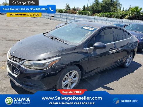 Used 2018 Chevrolet Cruze LT FWD image 1
