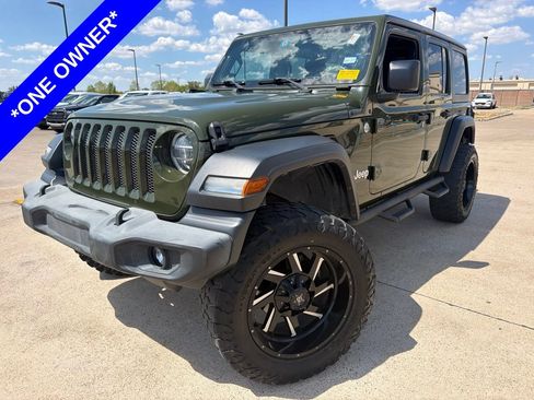 Used 2021 Jeep Wrangler Unlimited Sport AWD/4WD image 1