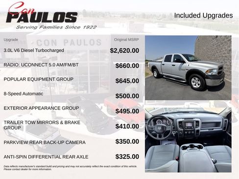 Used 2015 RAM 1500 Tradesman w/ Popular Equipment Group AWD/4WD image 4