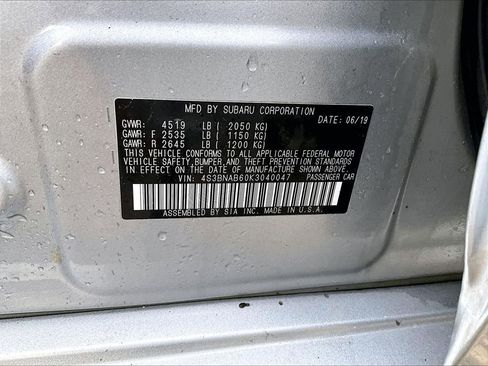 Used 2019 Subaru Legacy 2.5i w/ Alloy Wheel Package image 28