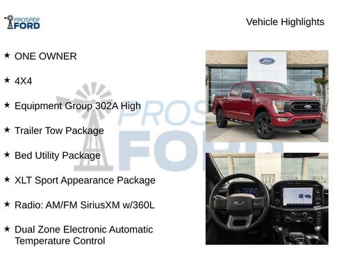 Used 2022 Ford F150 XLT w/ Equipment Group 302A High AWD/4WD image 5