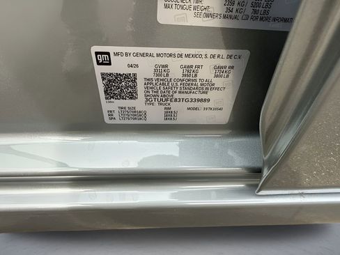New 2026 GMC Sierra 1500 AT4X AWD/4WD image 43