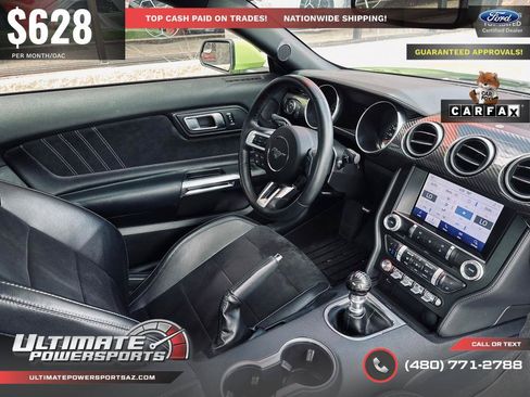 Used 2020 Ford Mustang GT Premium w/ Carbon Sport Interior Package RWD image 57
