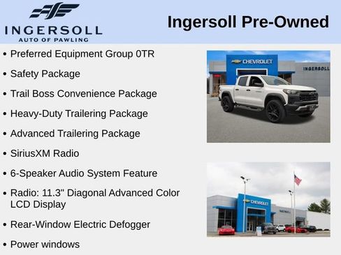 Used 2024 Chevrolet Colorado Trail Boss w/ Safety Package AWD/4WD image 3