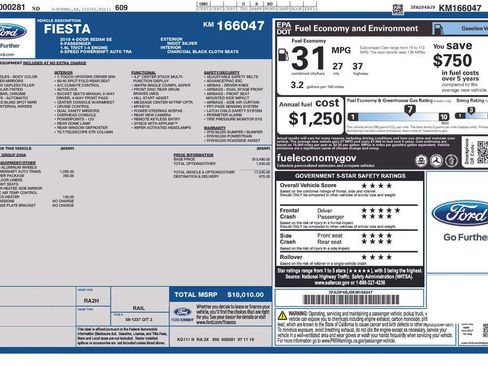 Used 2019 Ford Fiesta SE w/ Cold Weather Package image 19